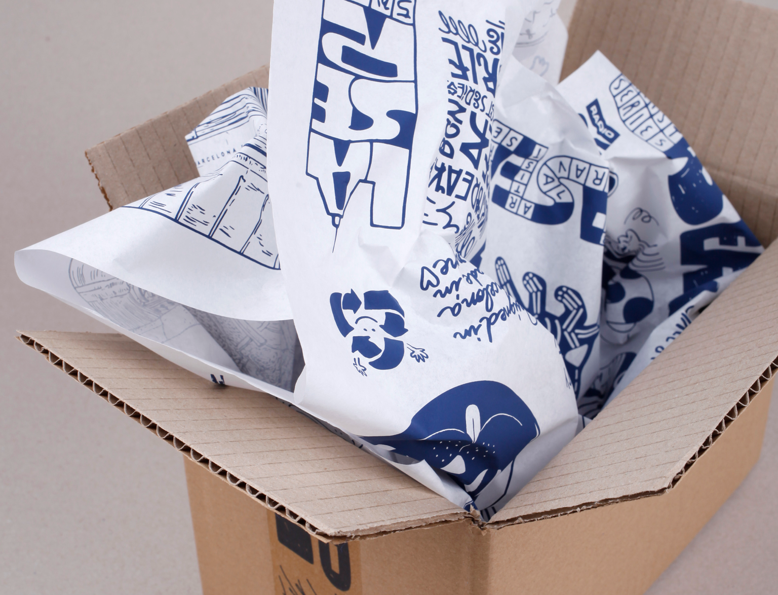 Tissue papir s tiskom / 20 g/m²