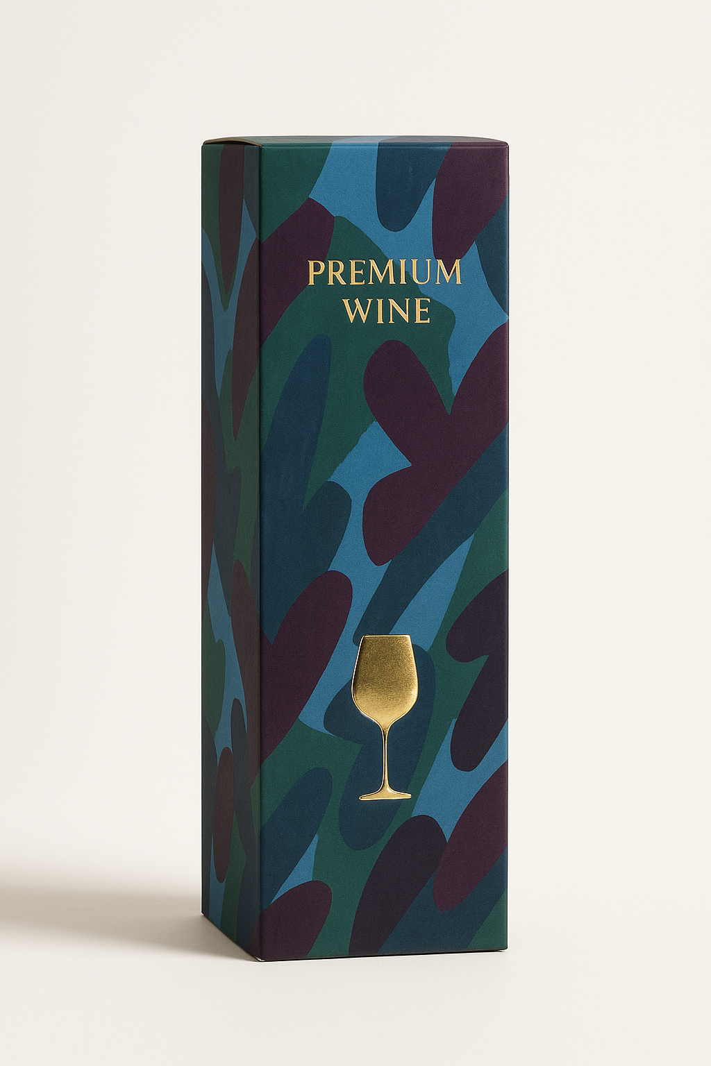 Kartonska kutija za bocu s tiskom / premium