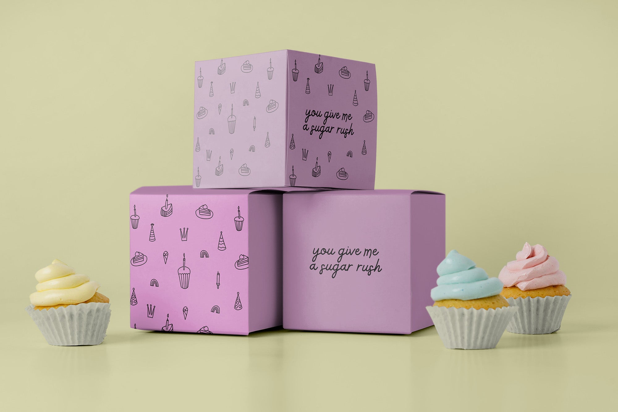 Kutije za kolače i torte s tiskom