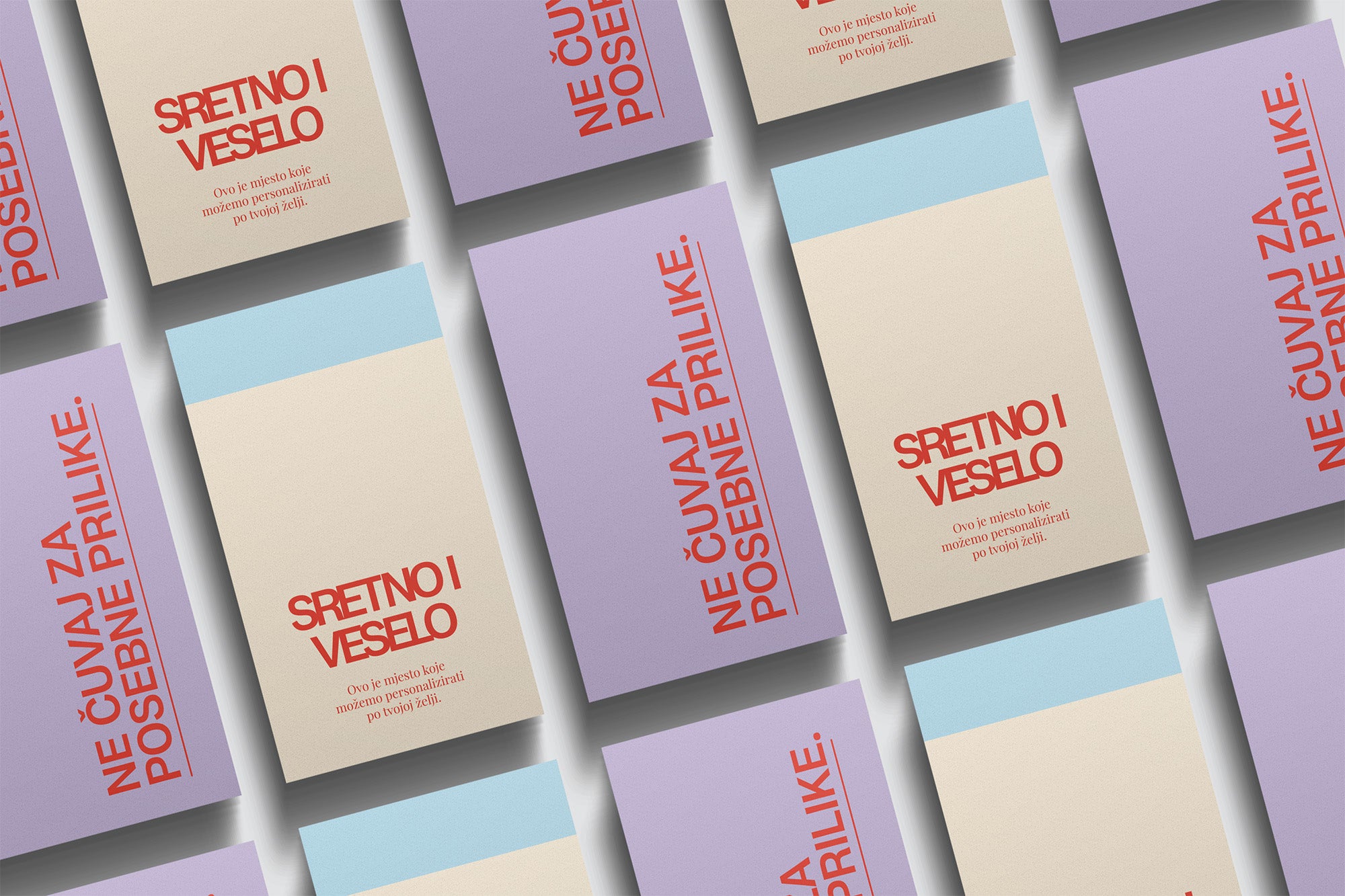 Papirnate etikete - privjesnice / BOŽIĆNI PREOKRET