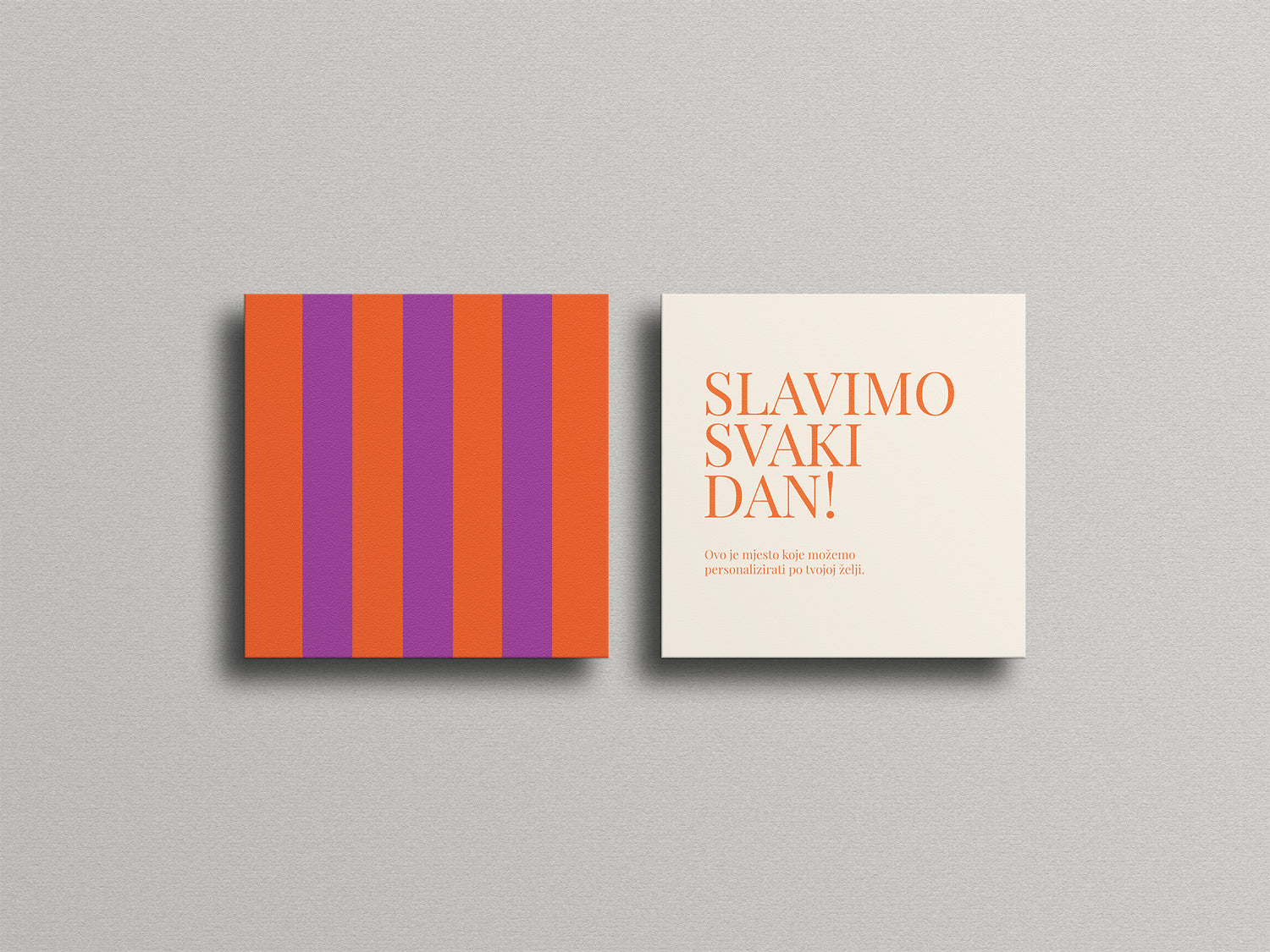 Thank you card - kartica zahvale