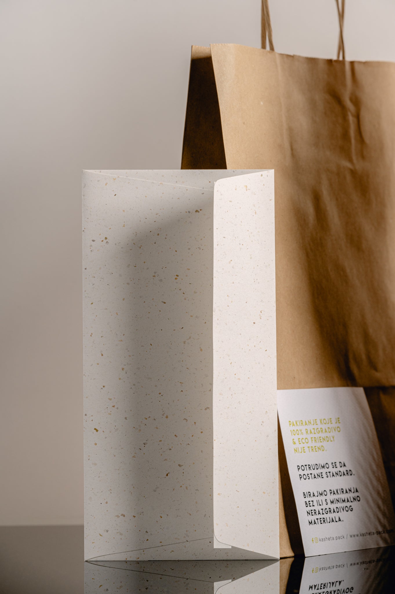 Kuverte za darilne bone - vzorec terrazzo / 11,4 x 22,9 cm