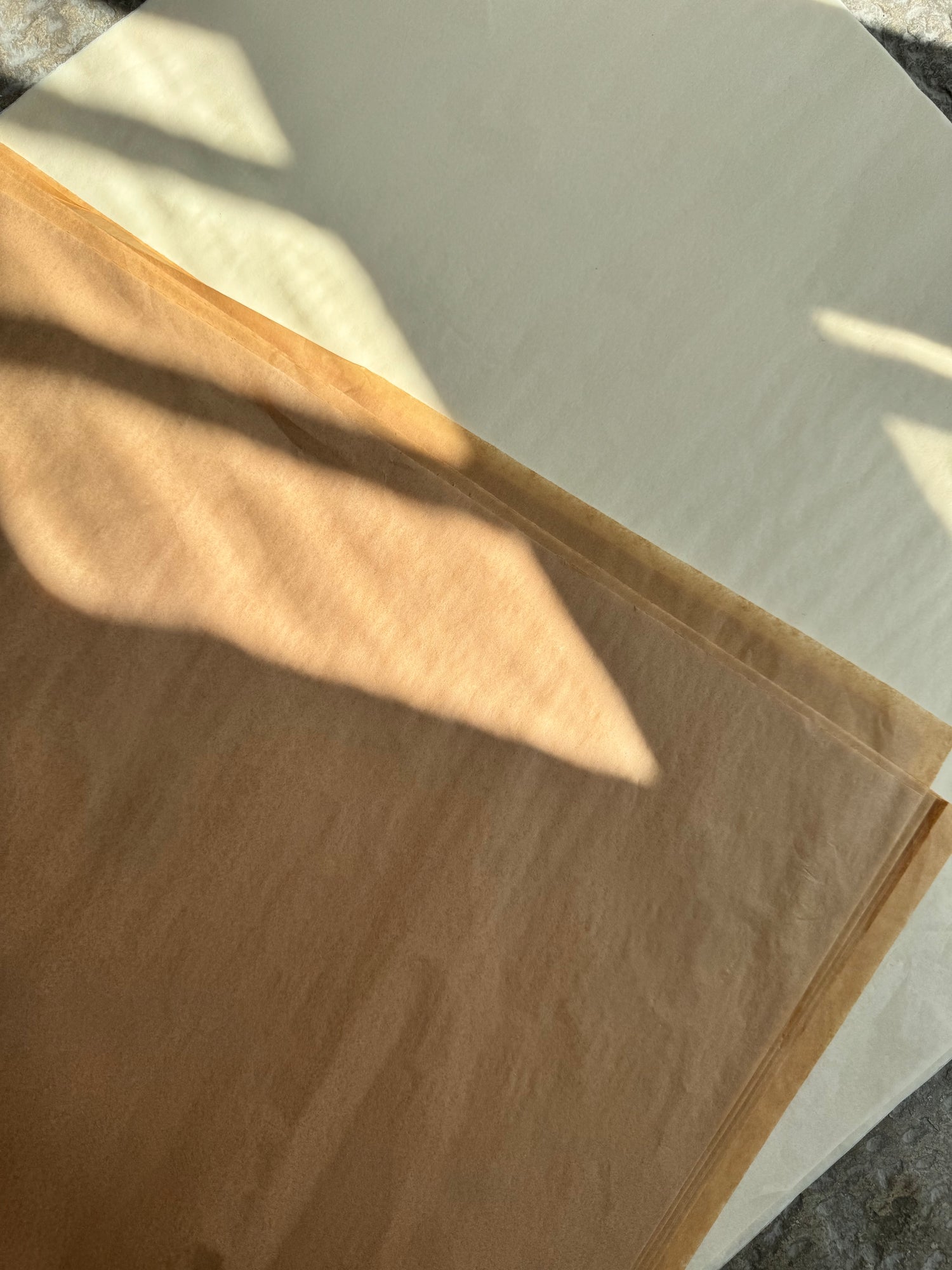 Kraft papir za zamatanje - 70x50 cm /18 g/m²