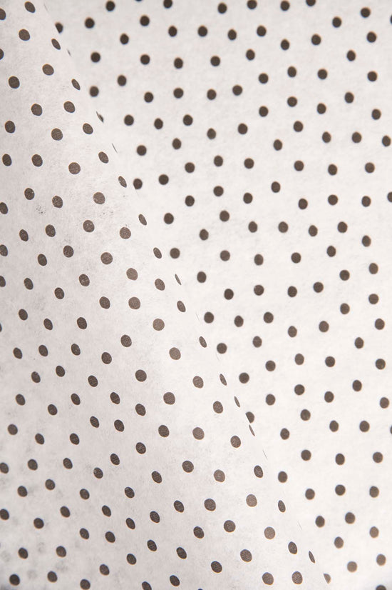 Papir za zamatanje s malim točkicama / 75x50 cm / 18 g/m²