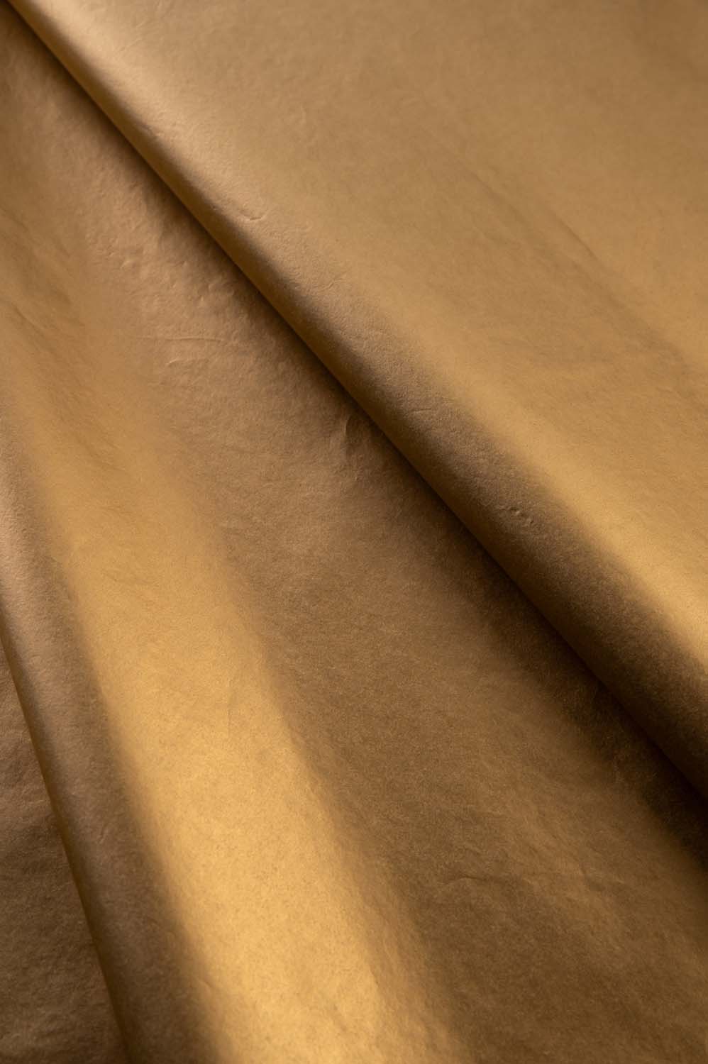 Zlatni papir za zamatanje - gold / 75x50 cm / 18 g/m²