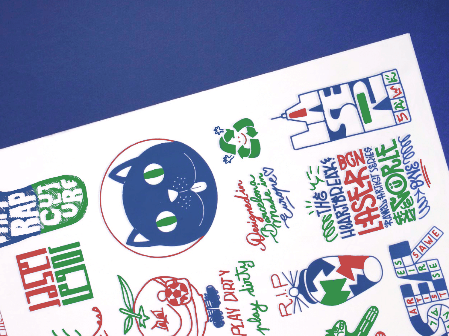 Tissue papir s tiskom / 20 g/m²