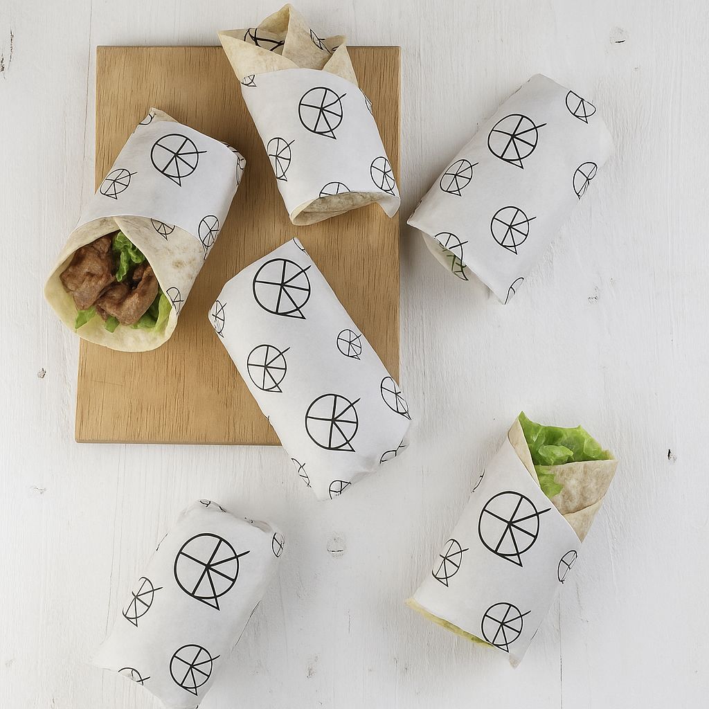 Masni papir za zamatanje / za barove & street food-ove