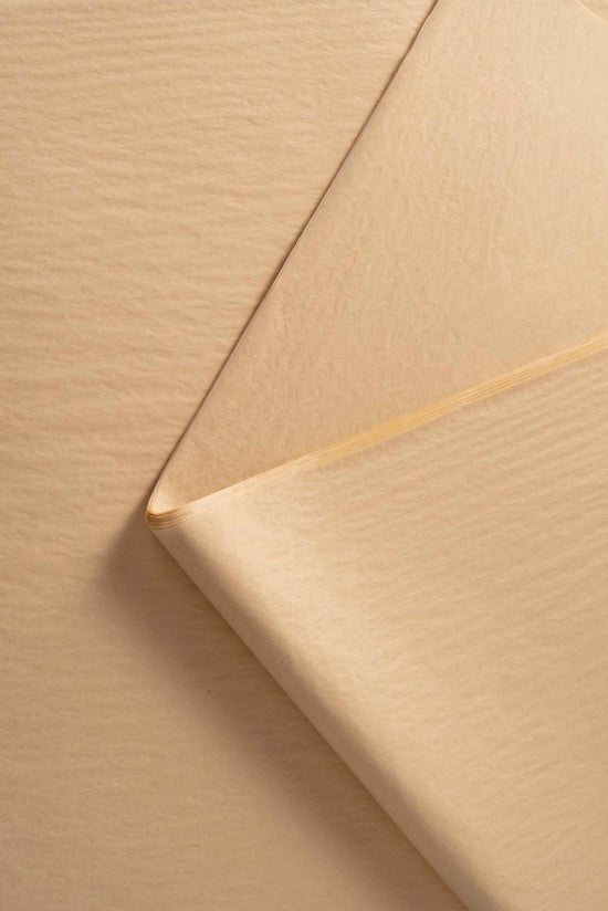 Papir za zamatanje - krem boja / 75x50 cm / 18 g/m²