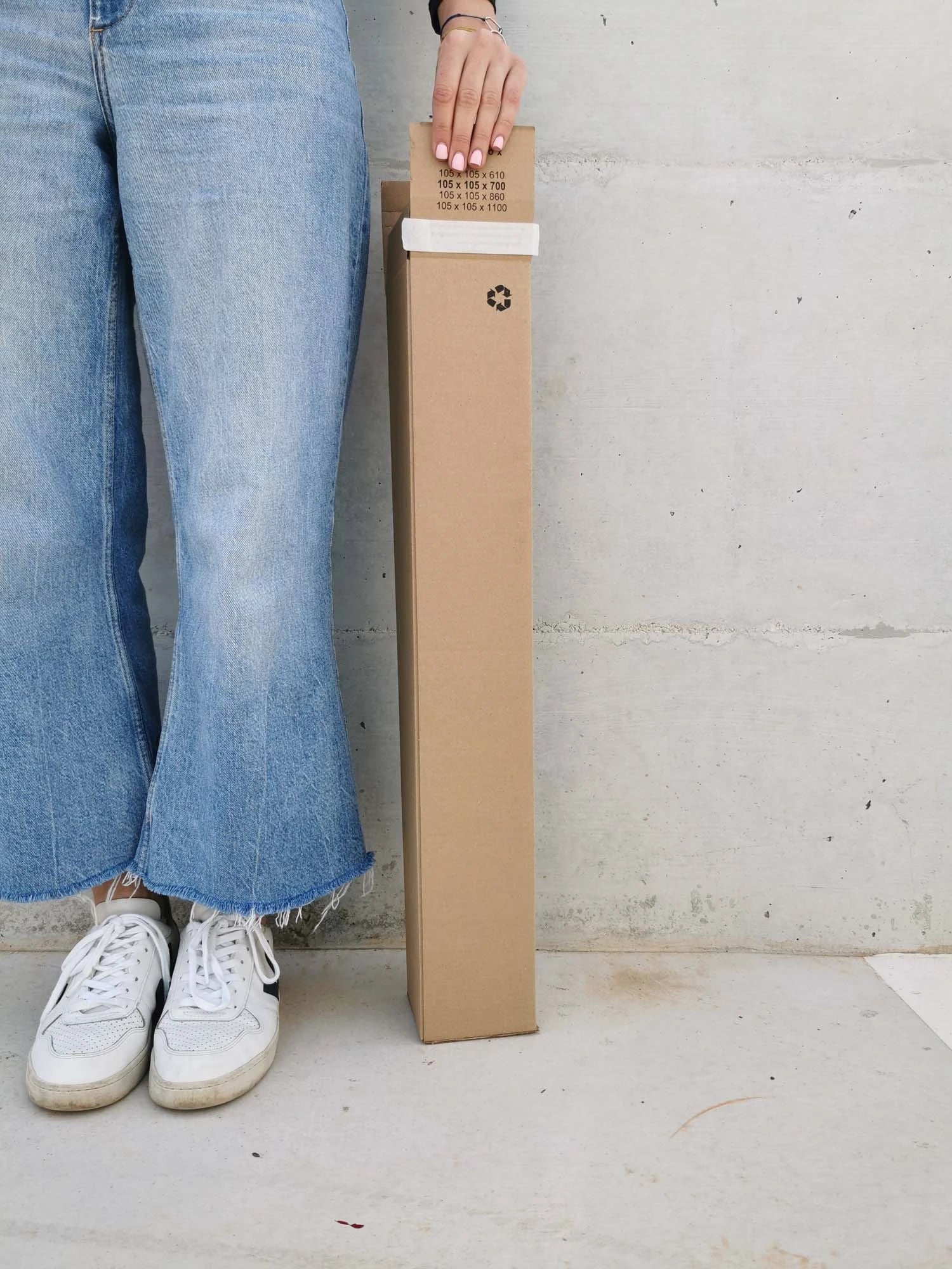 Kartonske tube za kišobrane i postere — samosloživa ambalaža 10.5x10.5x80 cm