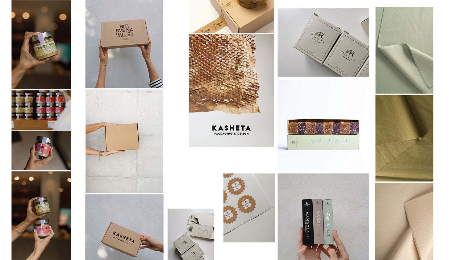 Kasheta / ONE-STOP shop za pakiranje & dizajn