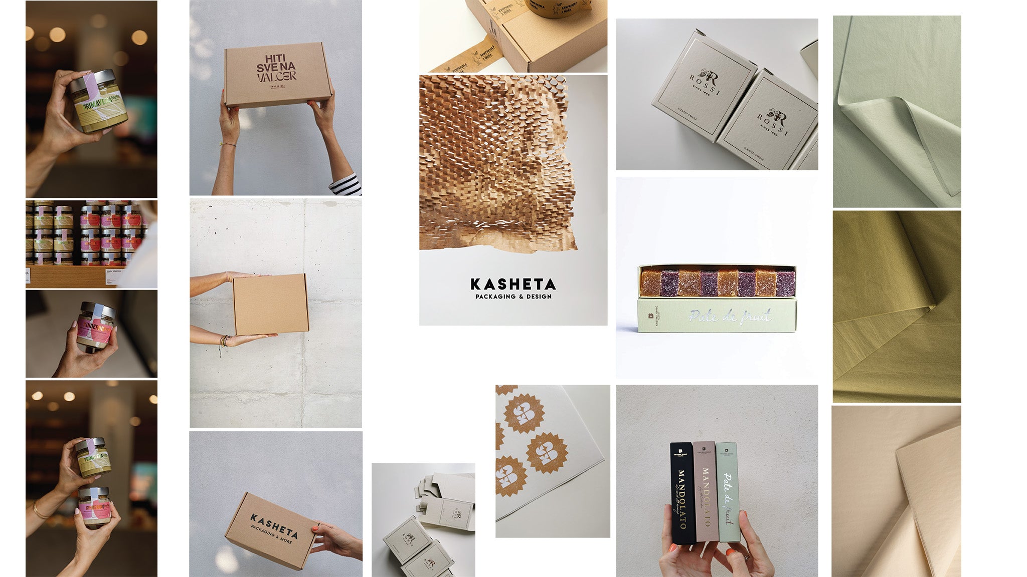 Kasheta / ONE-STOP shop za pakiranje & dizajn