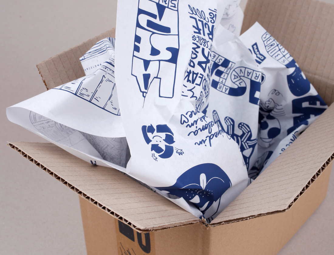 Tissue papir s tiskom / 20 g/m²