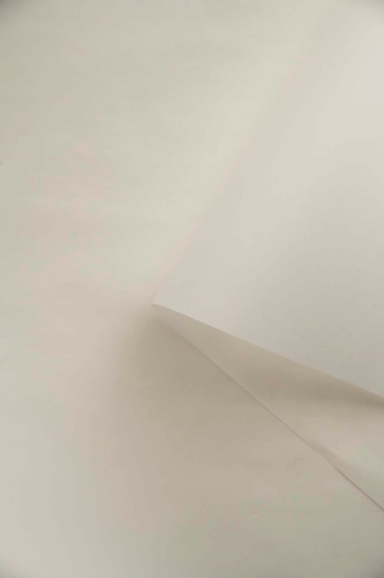 Papir za zamatanje - bijela boja - 60x40 cm / 35 g
