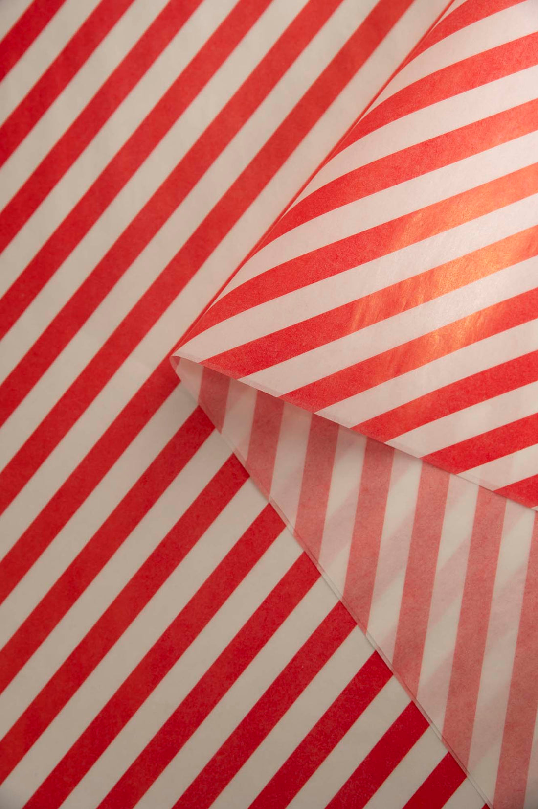 Papir za zamatanje / Candy Cane / 70x50 cm / 35 g/m²