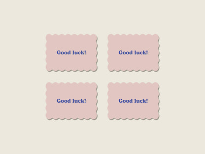 Kartice raznih oblika / Thank you / Hvala / Good luck