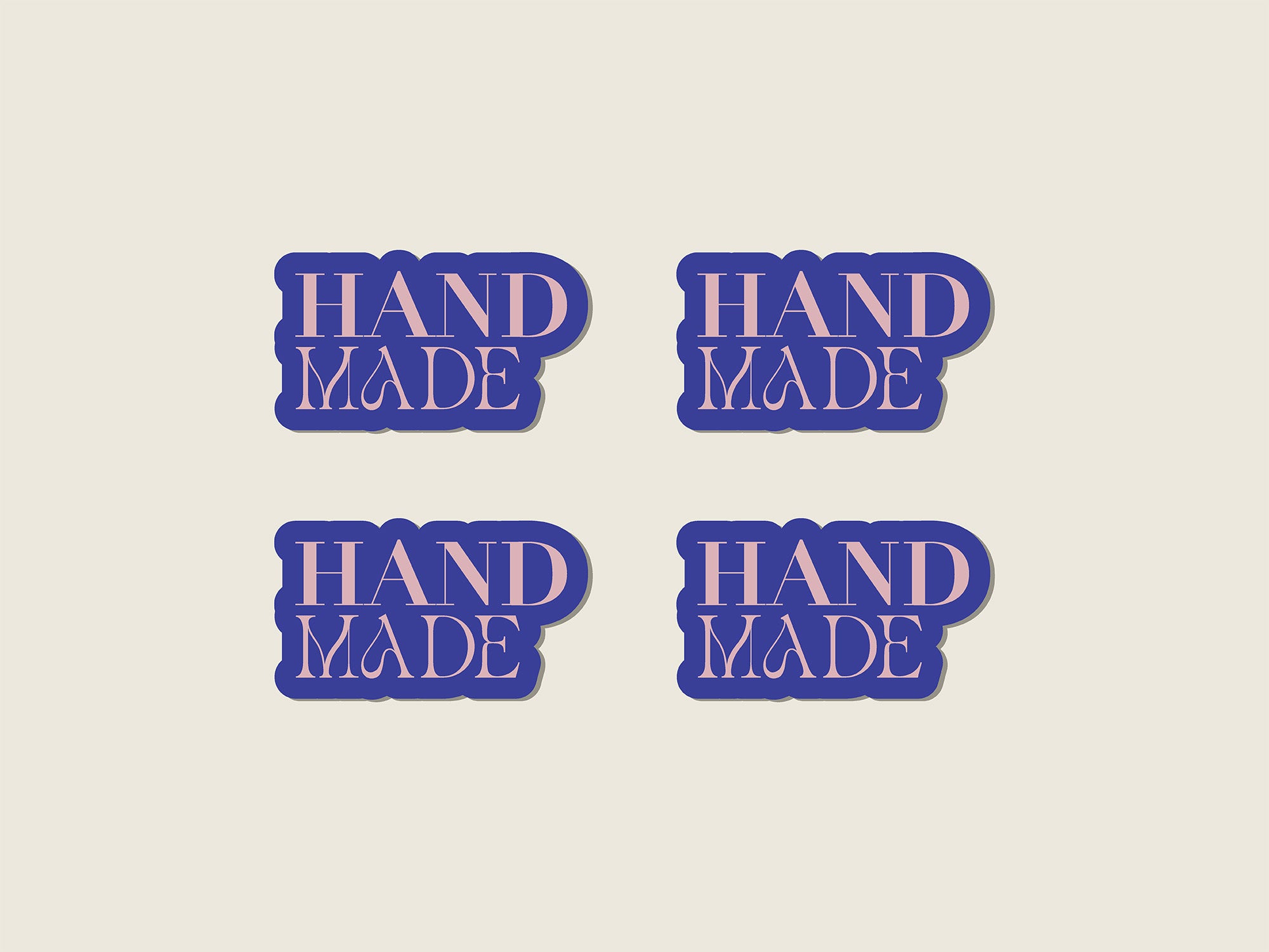 Stickersi po oblicima / OHLALA / GOOD VIBE / HAND MADE / FOR YOU