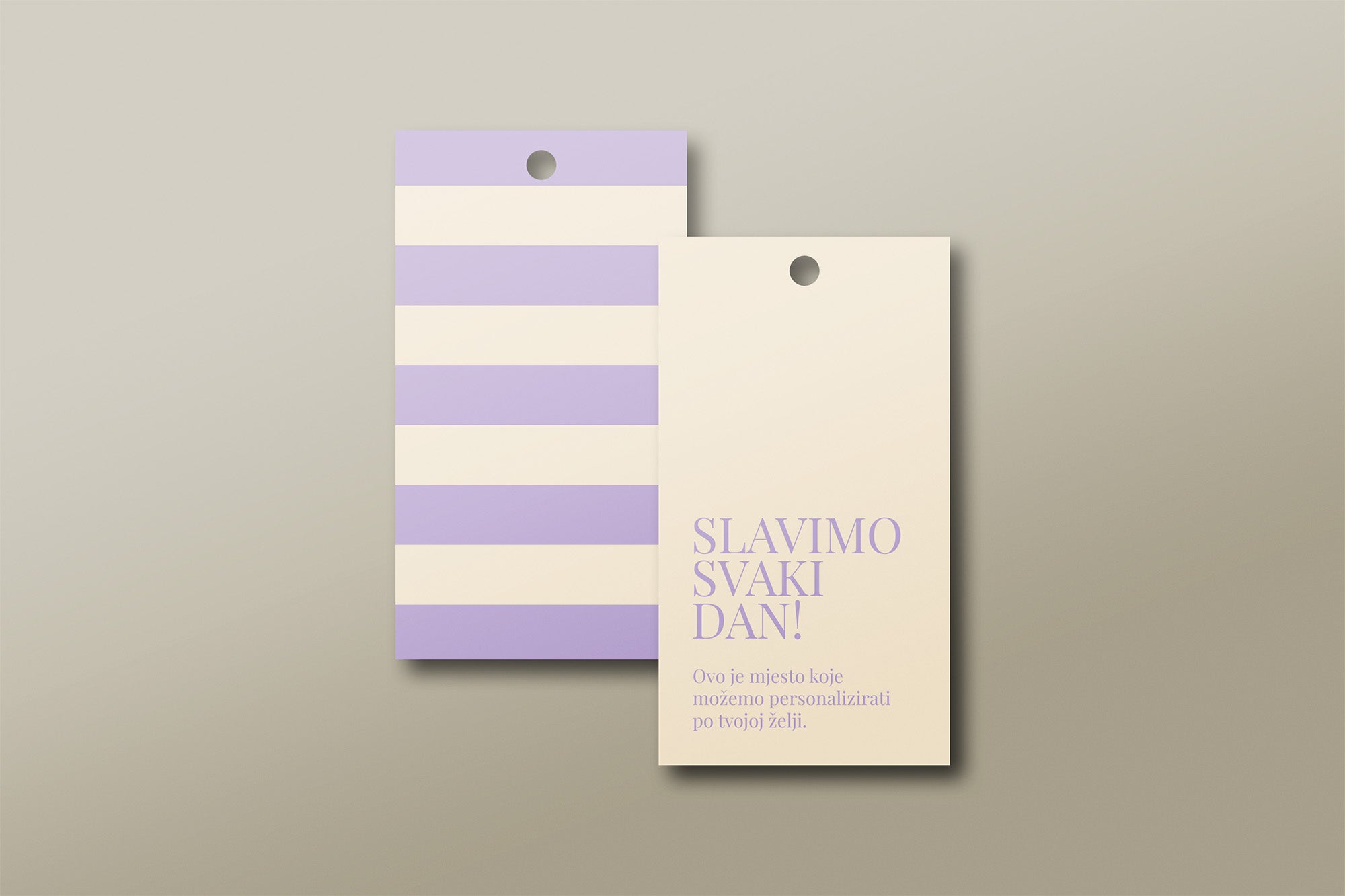 Papirnate etikete - privjesnice / BOŽIĆNI PREOKRET