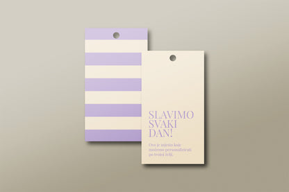 Papirnate etikete - privjesnice / BOŽIĆNI PREOKRET