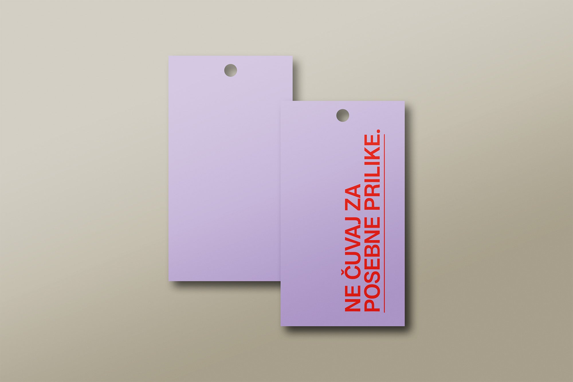 Papirnate etikete - privjesnice / BOŽIĆNI PREOKRET