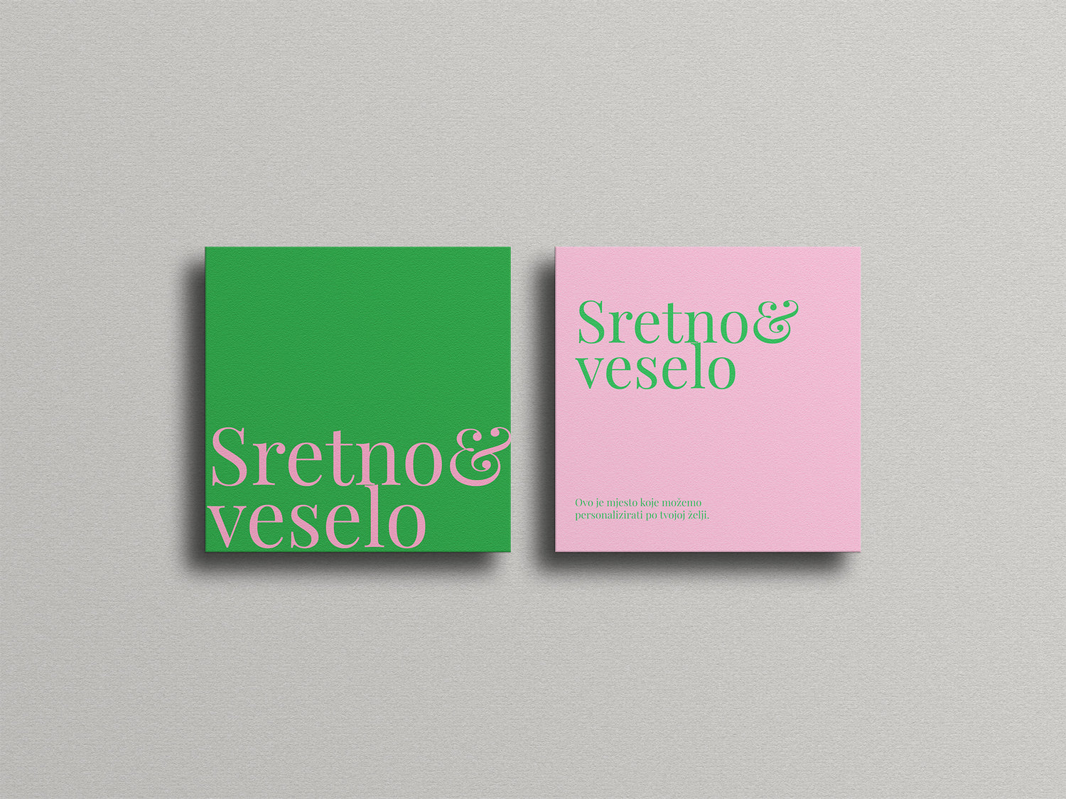 Thank you card - kartica zahvale