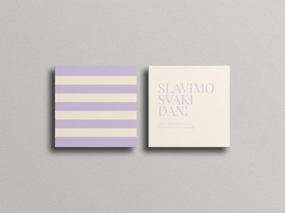 Thank you card - kartica zahvale