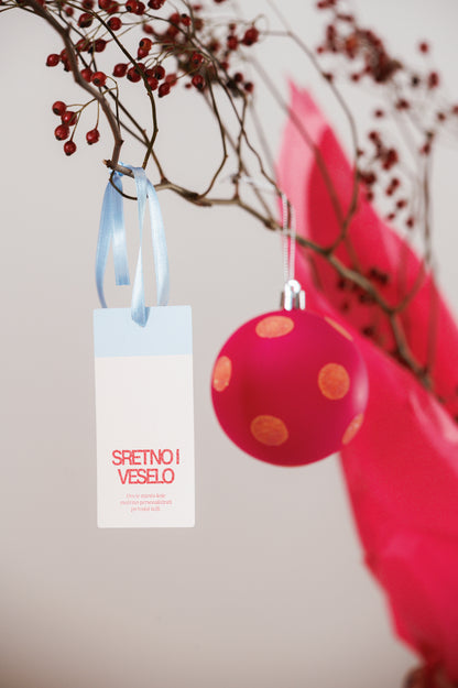 Papirnate etikete - privjesnice / BOŽIĆNI PREOKRET