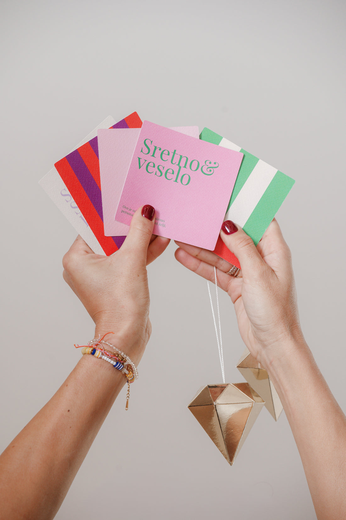 Thank you card - kartica zahvale / BOŽIĆNI PREOKRET