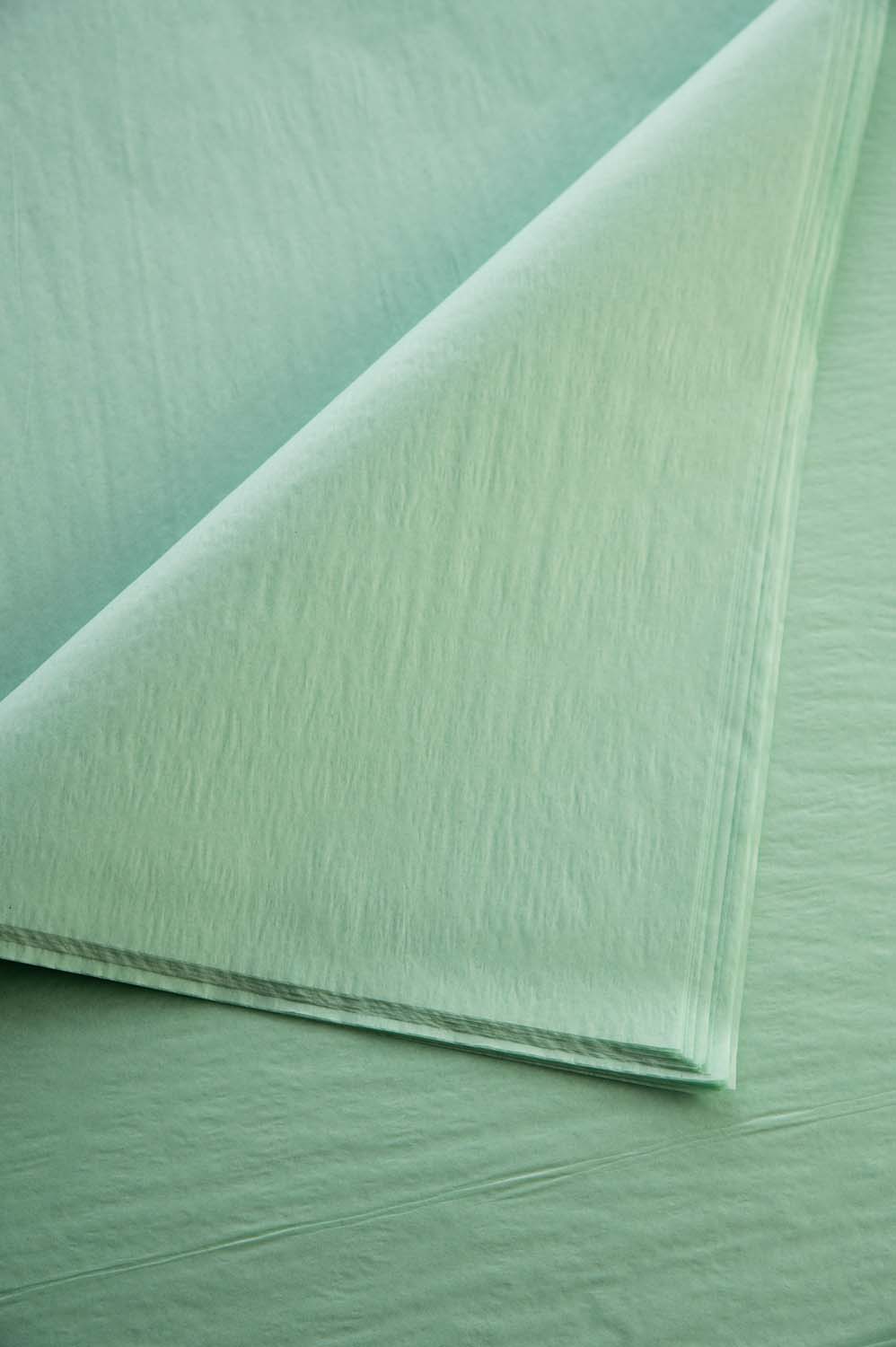 Mint papir za zamatanje - boja mente / 75x50 cm / 18 g/m²