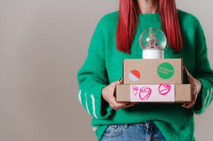 Okrugle naljepnice za pakiranja / Male / BOŽIĆNI PREOKRET