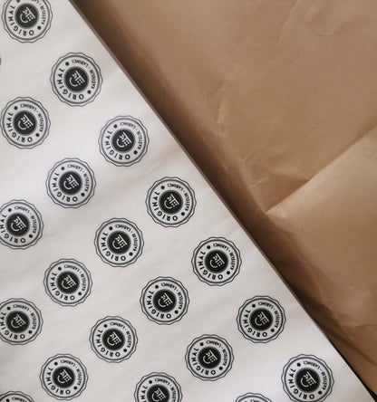 Papir za zamatanje s tiskom po izboru / 35 g/m²