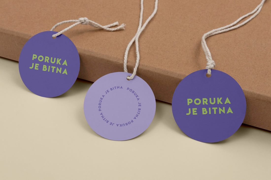 Okrugle privjesnice/etikete