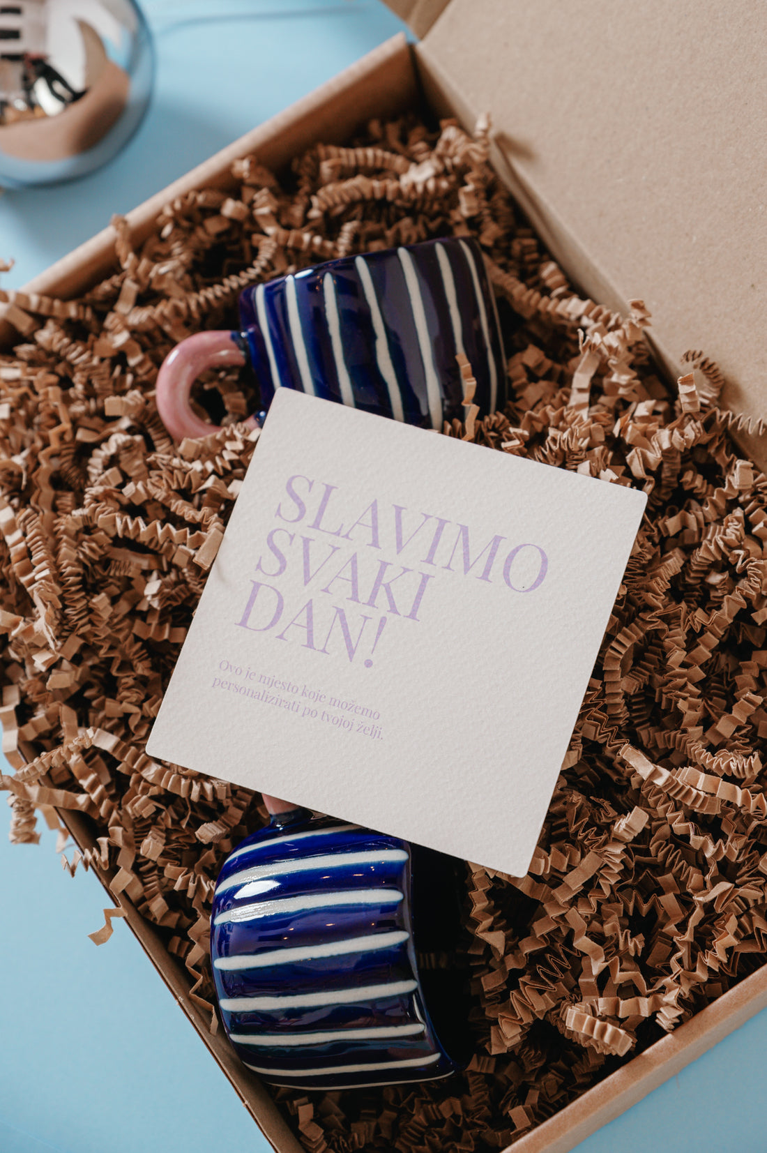 Zahvalna kartica - zahvalna kartica VESELI PRAZNIKI