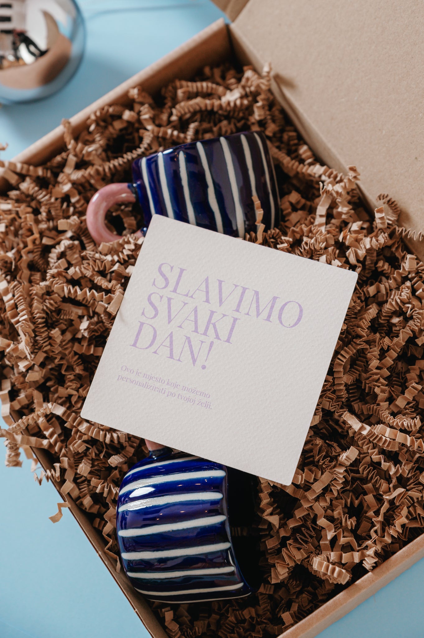 Thank you card - kartica zahvale / BOŽIĆNI PREOKRET