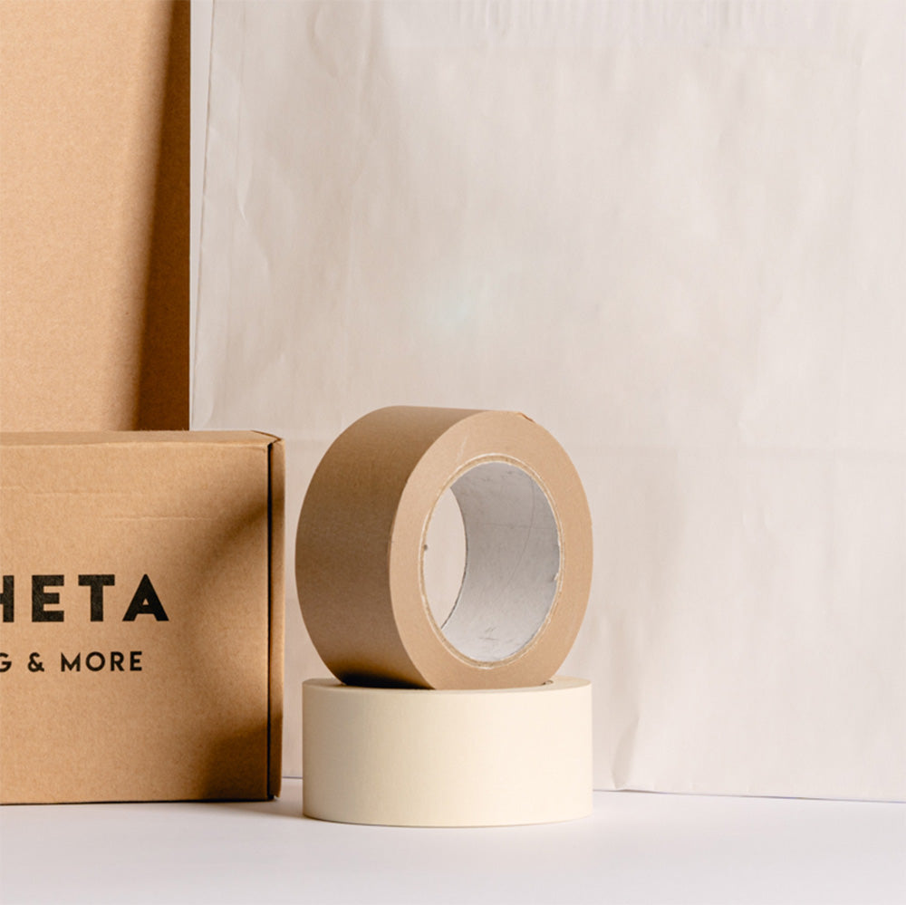 Samoljepljiva papirnata traka bez tiska