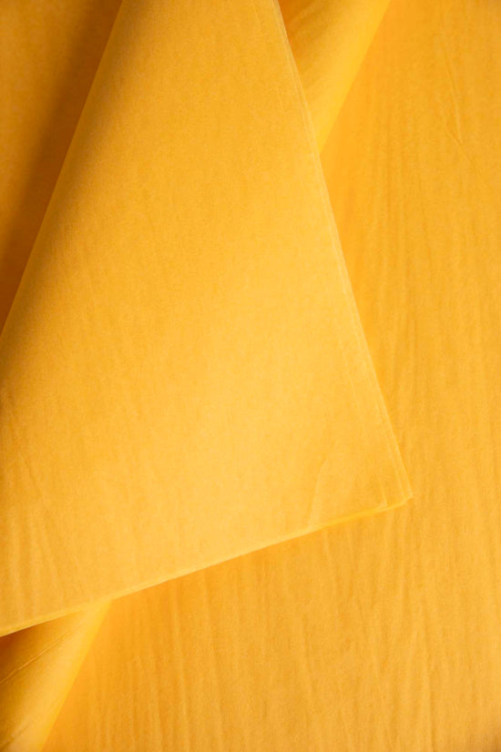 Papir za zamatanje - boja žuta / 75x50 cm / 18 g/m²