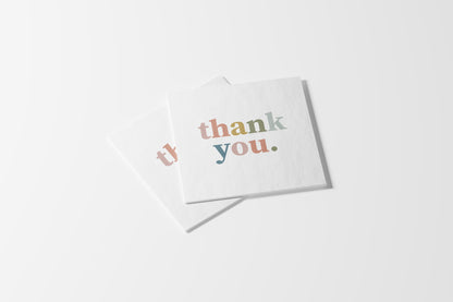 Thank you cards - GOTOV DIZAJN