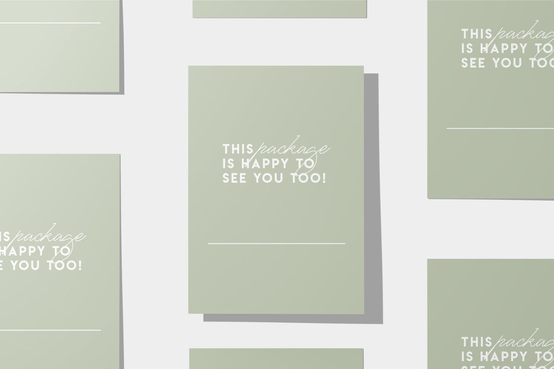 Thank you cards - GOTOV DIZAJN